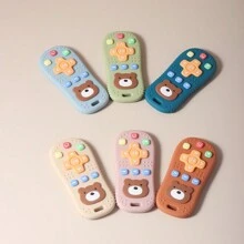 Baby Remote Control Tooth Gel, Teething Stick, Newborn Teething Toy - Baby Pink - View 3