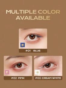 MISTINE 鉛筆眼線筆，超持久眼妝，防水，防污染，超細尖芯，0.05克1包 - 乳白色 - 查看 3