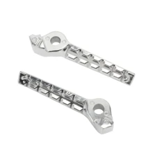 PowerMotor 摩托車零件後腳蹬休息腳蹬適用於川崎 Klx 250 Klx250,銀色 - 銀色 - 查看 6