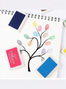 Con dấu, miếng in và miếng mực - Màu xanh Bạc hà - Xem 9