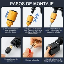 48v Cordless Gun Portable Pressure Washer Lithium Battery - single battery - View 6