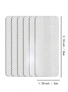 10pcs/Pack Baby Stroller Reflective Stickers, Reduce Nighttime Collision Risk, Stroller Body Warning Decals, Can Be Cut To Fit Different Parts/Styles, Random Delivery, Stick To Flat Surfaces