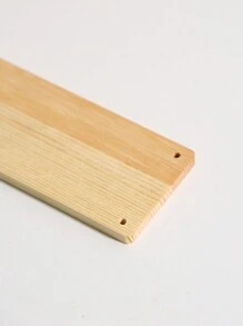 1pc Multi-Layer Wooden Ladder Shaped Jewelry Display Stand, Desktop Organizer For Lipsticks, Perfumes, Cosmetics Etc, Multi-Functional Collectible Storage Box & Dolls Display Rack - Clear - View 6