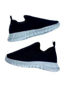 Kit 2 pares de Tenis Infantil Preto Criança Moderno Escola 20 ao 33