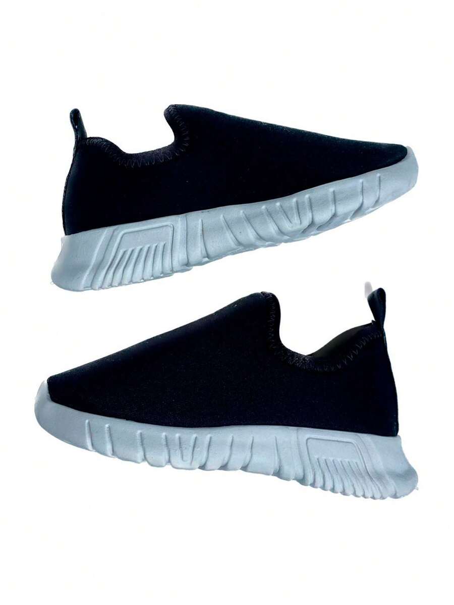 Kit 2 pares de Tenis Infantil Preto Criança Moderno Escola 20 ao 33