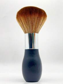 BLEDO DE BARBERIA PARA LIMPIEZA ESTETICA SACUDIDOR DE CABELLO DE CERDAS LARGAS - Negro - Ver 3