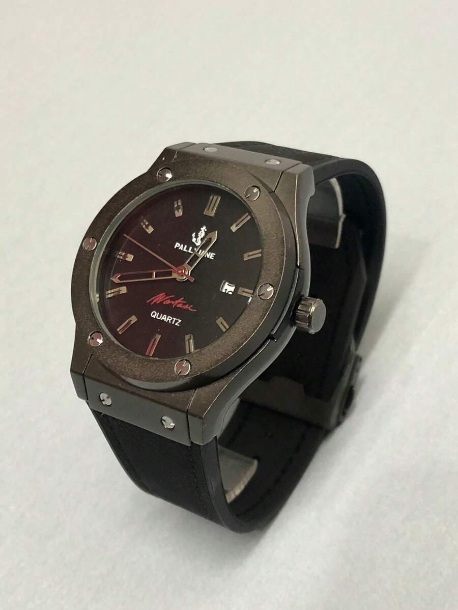 Men's Quartz Watches - Black - View 1