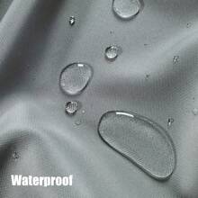 Rideaux D'extérieur Imperméables Pour Patio, Rideaux D'extérieur De Qualité Supérieure Épaisseur De Protection De Vie Privée Pour Porches, Pergolas, Cabanes, Gris