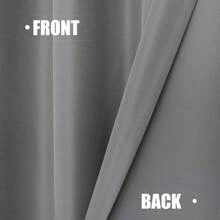 Rideaux D'extérieur Imperméables Pour Patio, Rideaux D'extérieur De Qualité Supérieure Épaisseur De Protection De Vie Privée Pour Porches, Pergolas, Cabanes, Gris