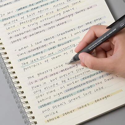 1本PP封面金属螺旋笔记本，80-160页，A6/A5/B5/A4尺寸，横线/空白内页，简约设计，便携防水，适合学生、商务人士、返校季、学习用品、办公用品。