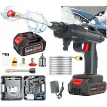 48v Cordless Gun Portable Pressure Washer Lithium Battery - single battery - View 1
