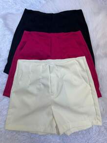 Women Shorts - Màu Hồng Tươi - Xem 1
