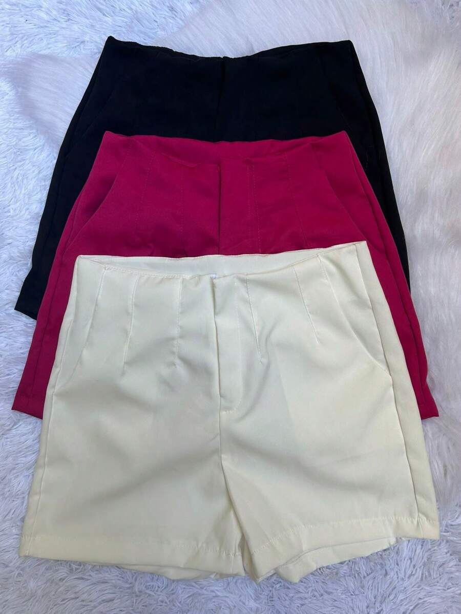 Women Shorts - Màu Hồng Tươi - Xem 1