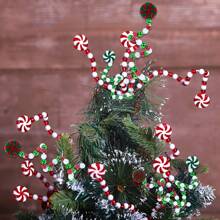3/6 Cái Que Xoăn Giáng Sinh Màu Xanh Lá Cây Đỏ Trắng Kẹo Que Giáng Sinh Đồ Trang Trí Giáng Sinh Que Cây Thông Noel Màu Đỏ Cho Đồ Trang Trí Đầu Cây Thông Noel Đồ Thủ Công Văn Phòng Tại Nhà Đồ Trang Trí Tiệc - màu đỏ - Xem 3