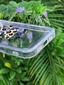 1 Miếng Được Sơn Báo , Mèo , Chân chó In & Slogan In Ốp lưng & bao da điện thoại Đối với iPhone - Nhiều màu - Xem 3