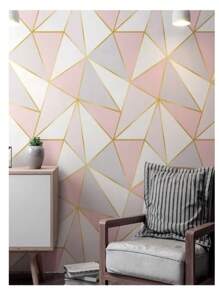Listras triangulares rosa