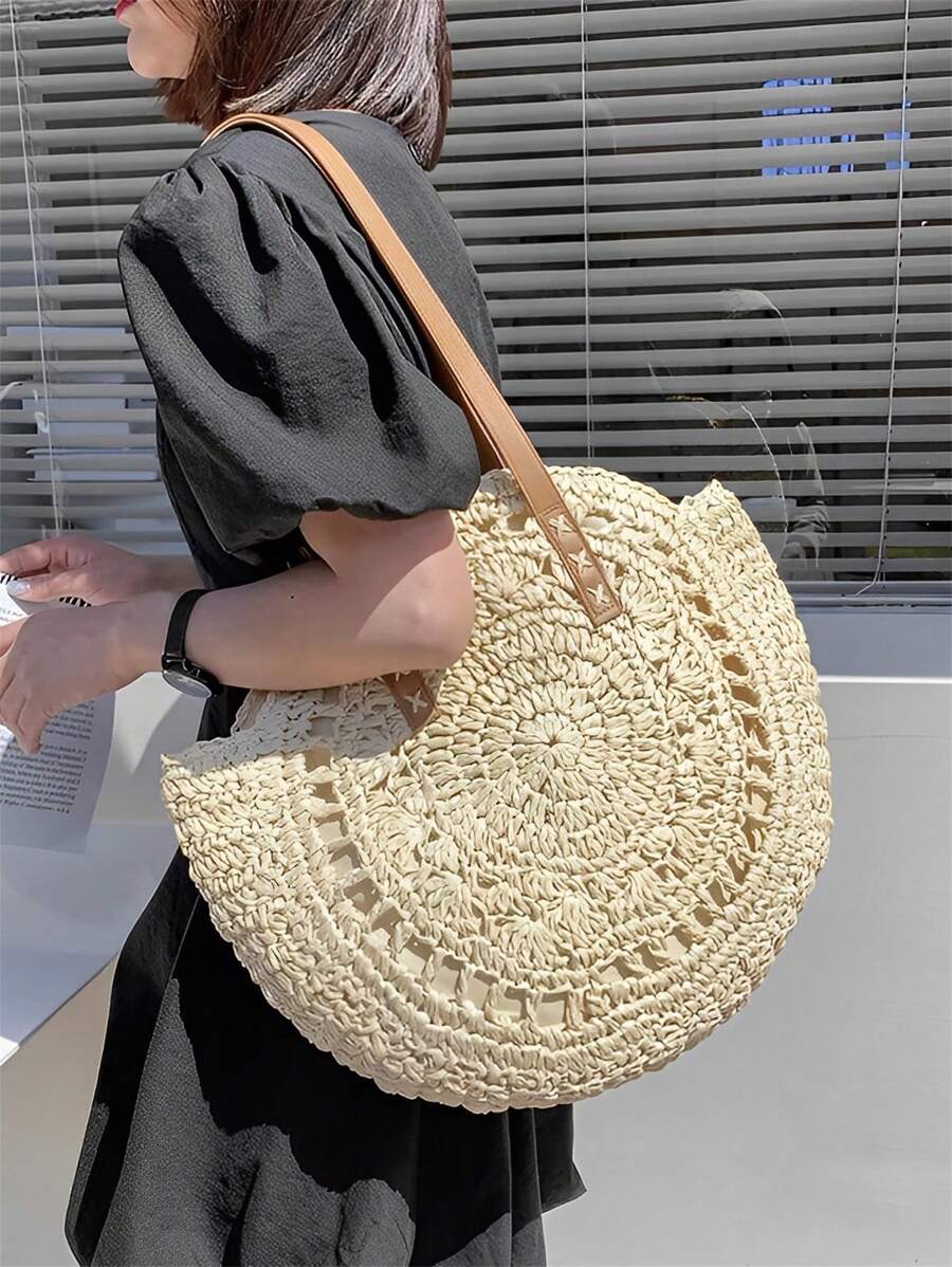 Baila Morena Women Tote Bags - Apricot - View 1