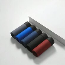 Men's Underwear Soft Modal Brief Low Rise Comfortable - Burgundy - View 3