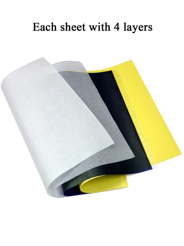 10 Sheets Tattoo Transfer Paper A4 Size Thermal Copier Paper for Tattoo