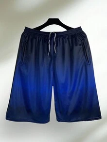 Men Shorts - Màu xanh lá cây đậm - Xem 4