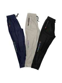 KIT com 3 Calças Dry Fit Premium Para Esportes Exercícios Academia - Multicolorido - Visão 2