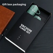 1 件 500 毫升/16.9 盎司不銹鋼真空隔熱咖啡杯,帶咖啡杯,適合冷熱飲料、水瓶、學校用品、商務和戶外使用