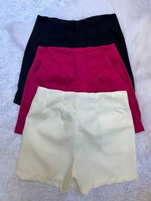 Women Shorts - Màu Hồng Tươi - Xem 4