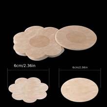 10pcs/20pcs Thin & Solid Nipple Stickers, Comfy Disposable Adhesive Nipple Covers Stickers, Women's Lingerie & Underwear Accessories