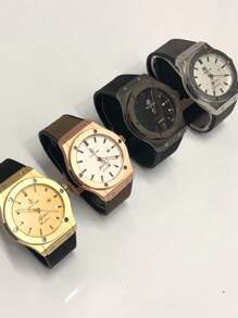 Men's Quartz Watches - Plateado - Ver 4