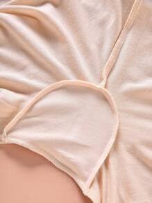 DORSU 3pcs/set Women's Anti-glare Underpants With Lace Edge