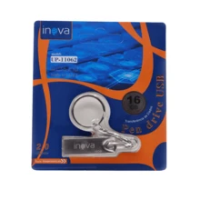 Pendrive chaveiro usb mini Produto 100% original 8G 16G 32G 64G 128G - Prata - Visão 2