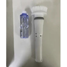 1套電動旋轉洗刷刷,長柄淋浴洗刷刷,浴缸瓷磚洗刷刷,6個可替換刷頭,90-120分鐘運行時間,全地板浴室刷,無線電源刷,usb-c充電線 - 白色 - 查看 10