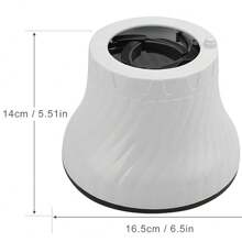 白色塑料通用美髮理髮店風筒捲髮擴散器,風筒配件