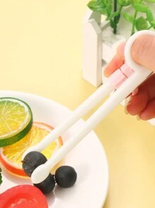 1pc Creative Penguin Training Chopsticks For Learning And Practice,Kitchen,Christmas Gift,School Supplies - Pink - View 5