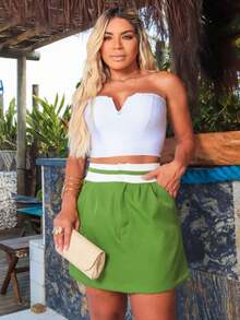 Women Skirts - Verde - Ver 2