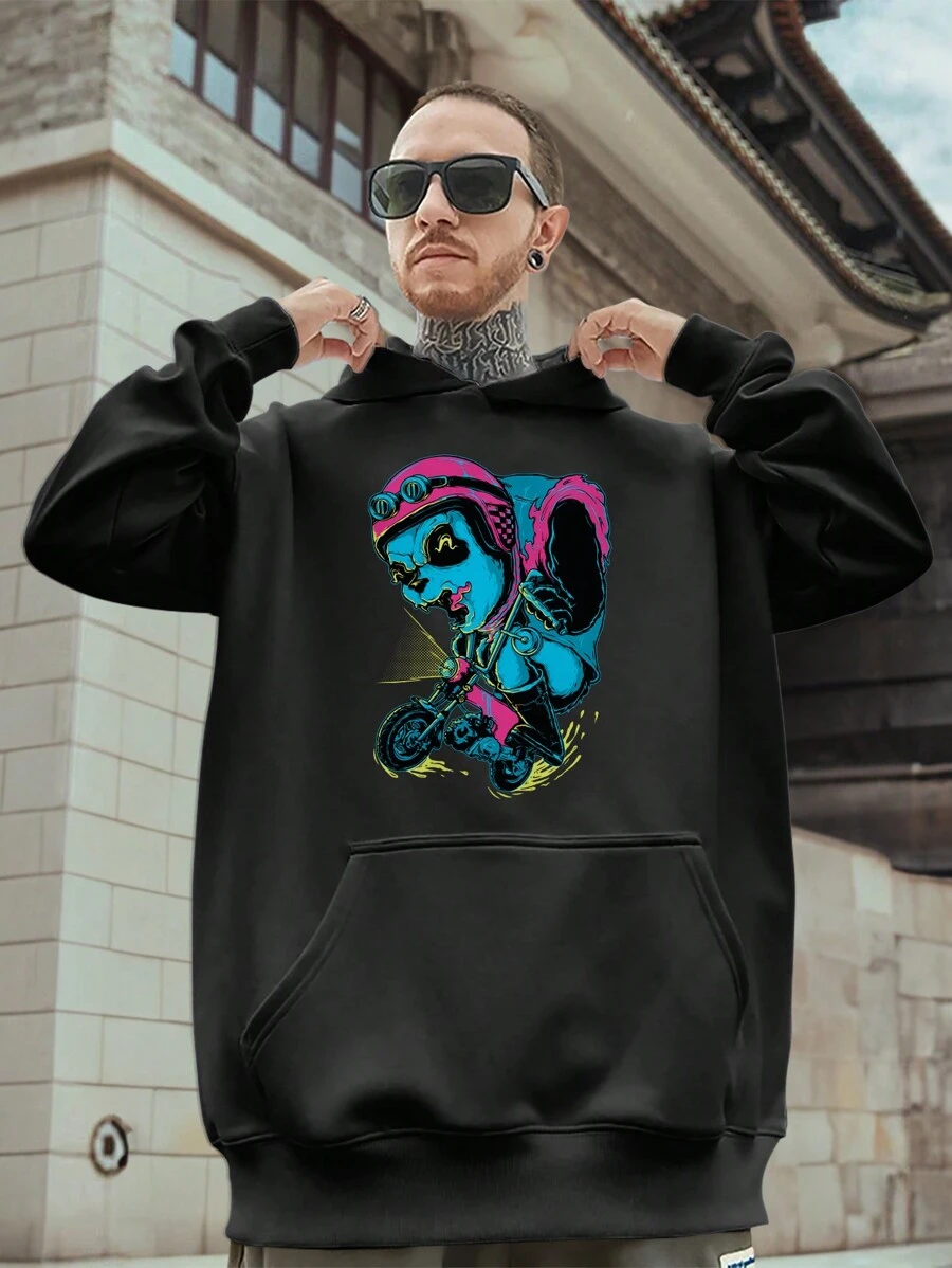 Men Sweatshirts - màu đen - Xem 1