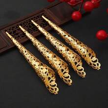 10入組銀色指甲尖爪戒指,古代女王服飾指尖爪甲戒指裝飾配件,可用作萬聖節cosplay戲劇舞蹈表演的手指關節保護器