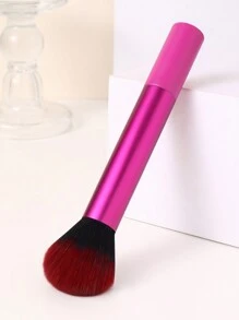 1 Brocha Para El Polvo Con Base De Maquillaje Para Fijar El Maquillaje Suelto O En Polvo, Colorete Mineral Y Gran Brocha Para La Cara - Multicolor - Ver 1