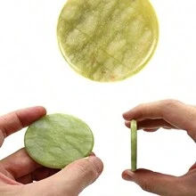 1入膠黏劑托盤水晶翡翠石頭支架嫁接工具絲睫毛彩妝睫毛延伸 - 綠色 - 查看 5