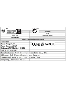 Bộ hẹn giờ đồ họa bếp 1pc - Hồng - Xem 7