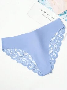 6 Stücke Sexy Durchsichtige Spitzen-damenhöschen