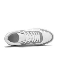 Men's Sneakers, Casual Four Seasons Shoes, Fashionable & Simple With Light-Weight, Comfortable And Non-Slip, Suitable For Sports And Couples, White