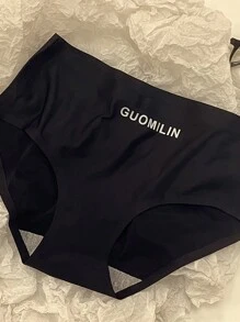 3 szt./zestaw Damski Chudy , Miękki , Seksowny , Niska talia , Bezszwowy Trójkąt Majtki Na lato