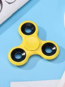 1 pieza Spinner de mano de tres hojas de estilo aleatorio, juguete antiestrés - Rojo - Ver 9