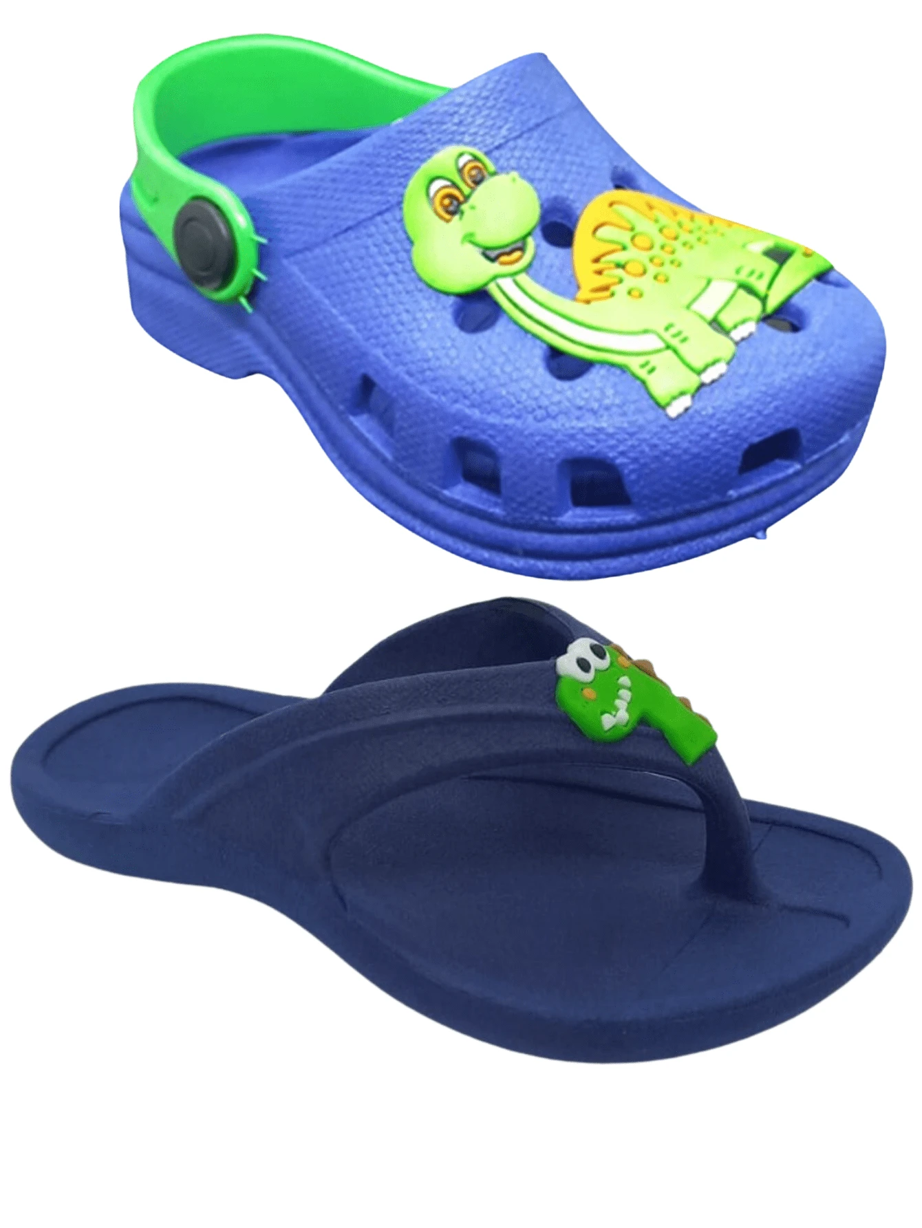 Kids Fashion Slippers - Blue - View 1
