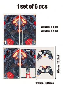 1 組 Xbox Series X 遊戲機貼紙貼紙 - 彩色 - 查看 8