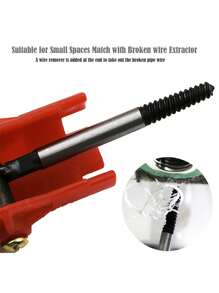 8合1水喉安裝修理工具套裝,適用於水龍頭安裝、修理,浴室和廚房水管維護 - 紅色 - 查看 6