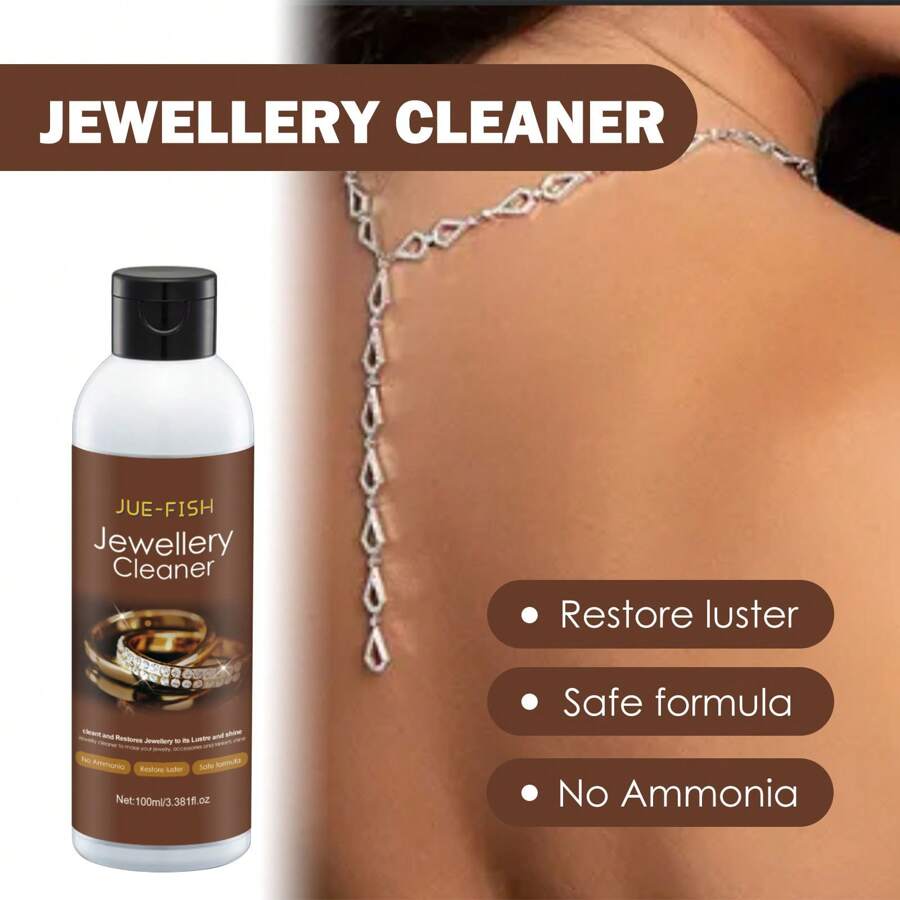 1 Bottle Of 100ml Jewelry Cleaner - 1 Bottle - View 1