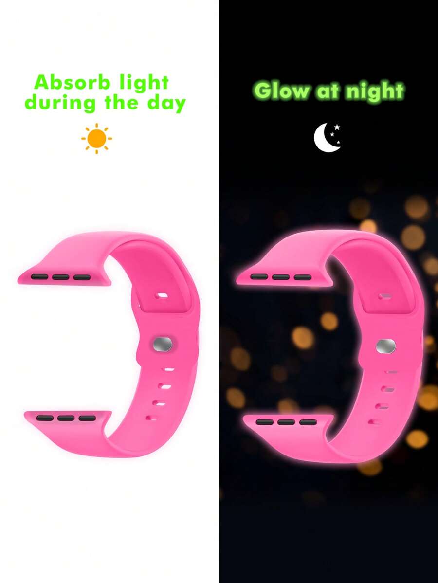 Sport Silikon Band kompatibel mit 40mm 38mm 41mm 44mm 45mm 46mm 42mm 49mm Damen Herren, weiches Armband wasserdichter Ersatz Sport Armband kompatibel mit Band Serie Ultra 11 10 9 8 7 6 5 4 3 2 1 SE als Geschenk für Studenten zum Schulstart