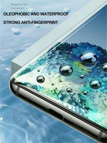 4 Pièces Protecteur D'écran En Film De Gel Hydroalcoolique Doux À Couverture Totale Compatible Avec Samsung